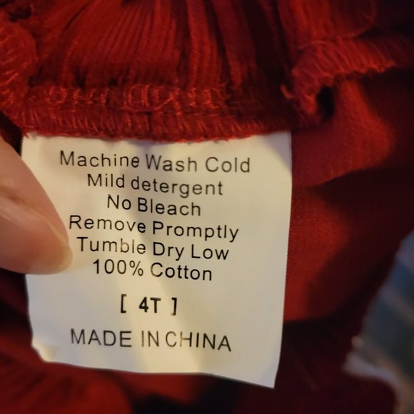 Millie Jay Corduroy Dress - Picture 4 of 4